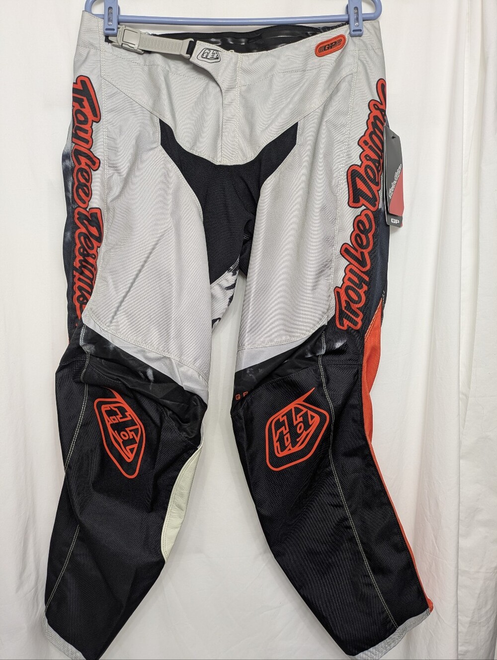 Troy Lee Designs Men's Gray, Black & Red MX Pants